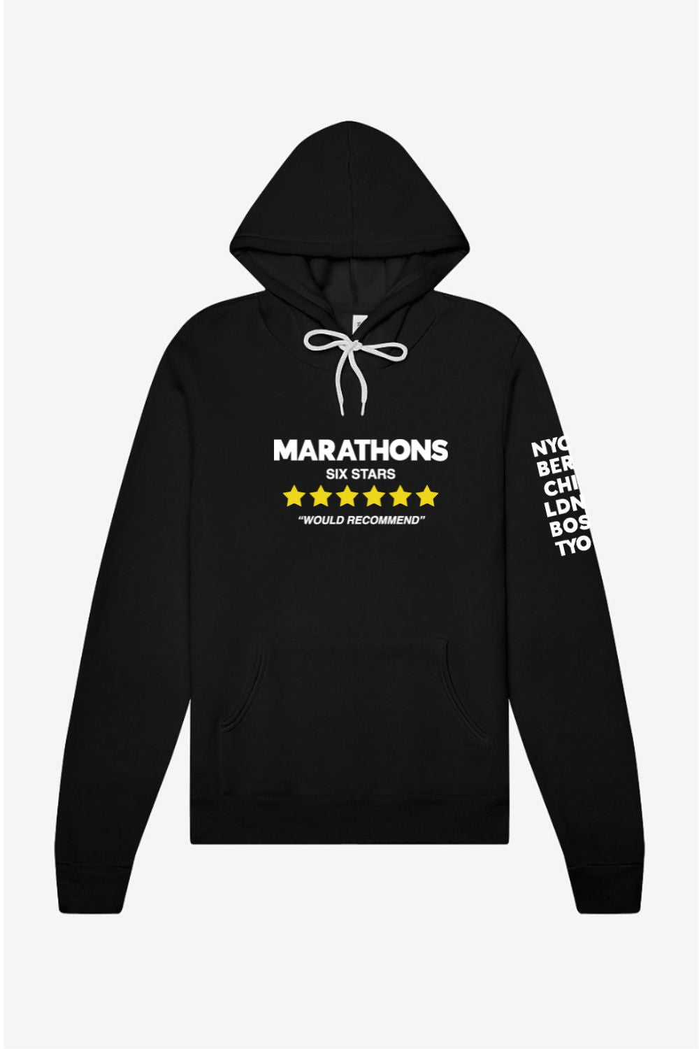 Marathons, Would Recommend Hoodie Sweatshirt