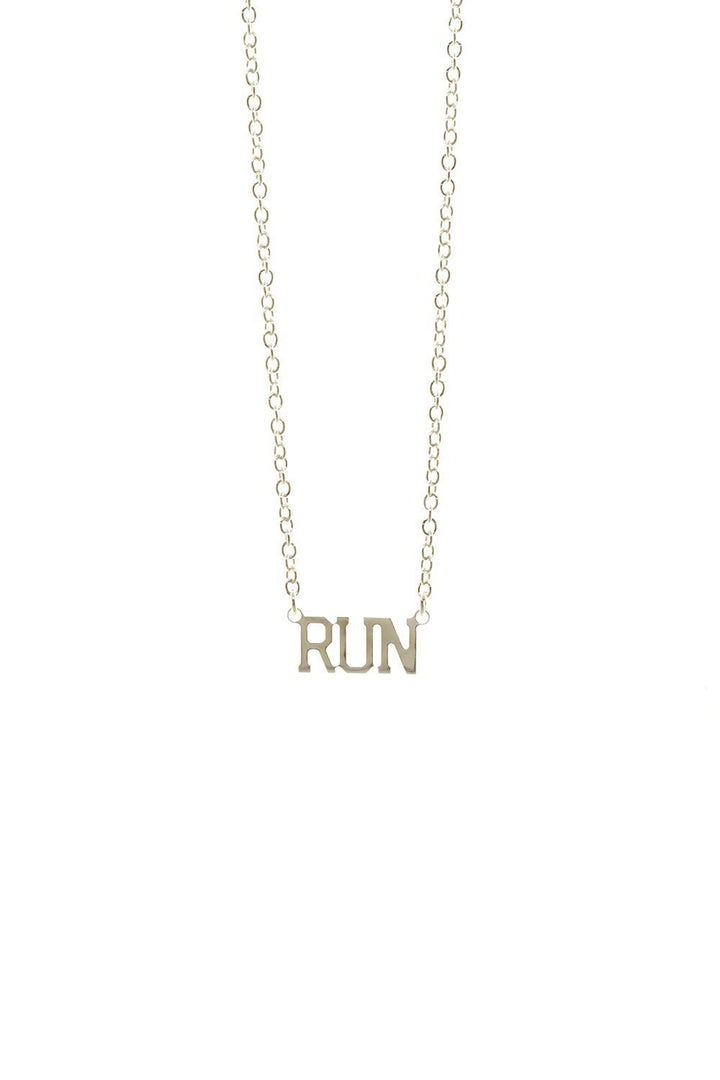 RUN Necklace - Sarah Marie Design Studio