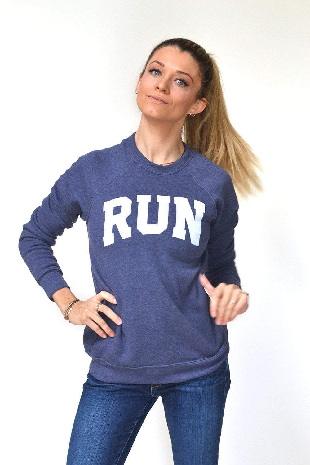 Sarah Marie Design Studio Sweatshirt RUN Sweatshirt