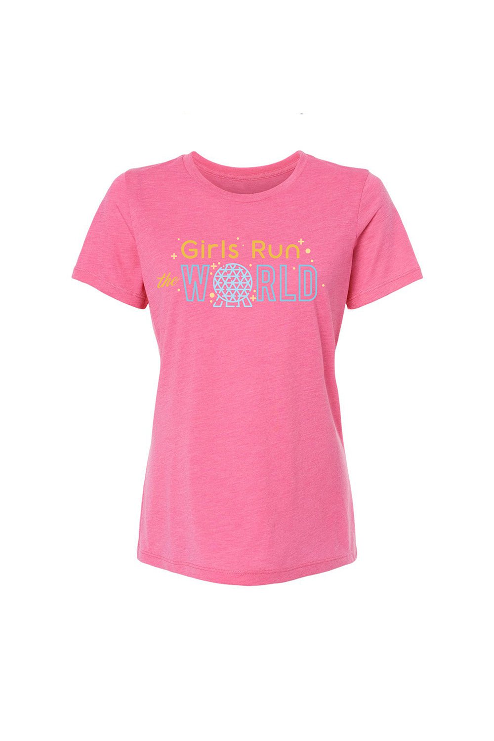 Sarah Marie Design Studio Women's Tee Small / Pink Girls Run The World Women's T-shirt