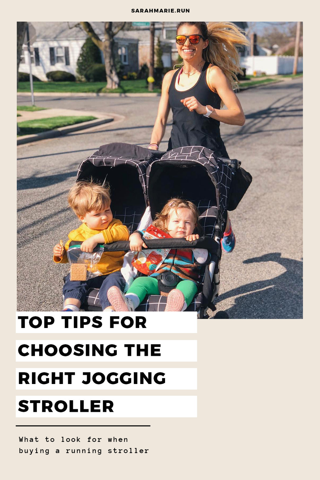 Top Tips for Choosing the Right Jogging Stroller