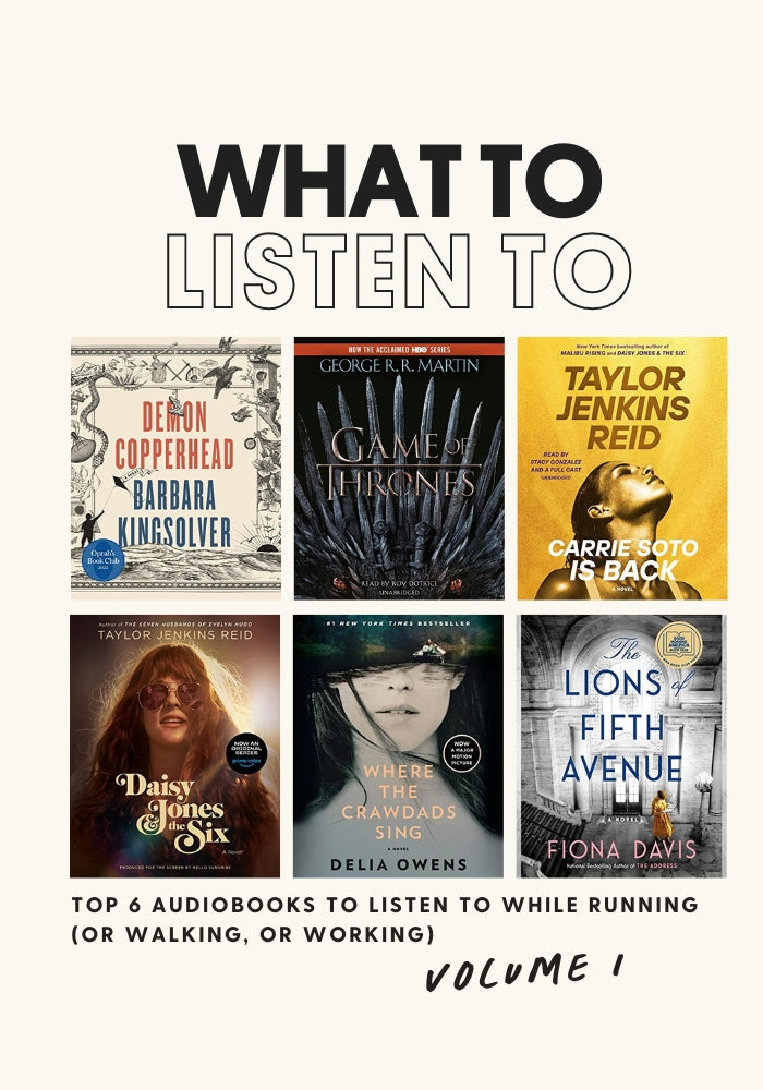 Top 6 Audiobooks to Listen to While Running (Or walking, or working) - Post 1