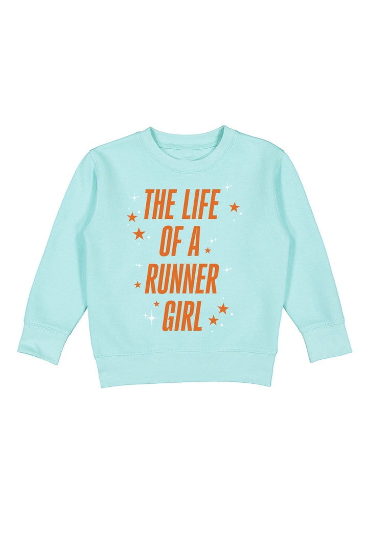 Life of a Runner Girl Kids Sweatshirt