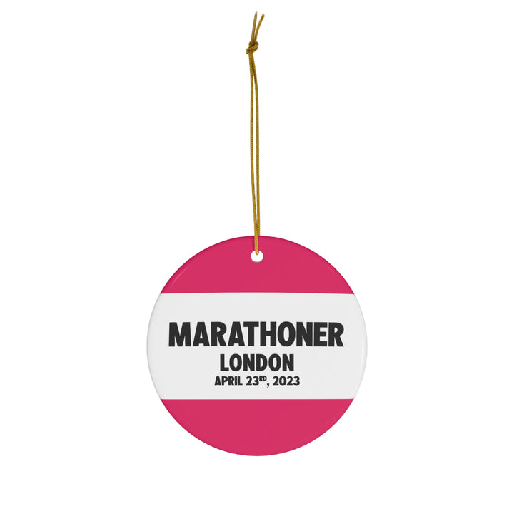 Marathoner Ornament - London