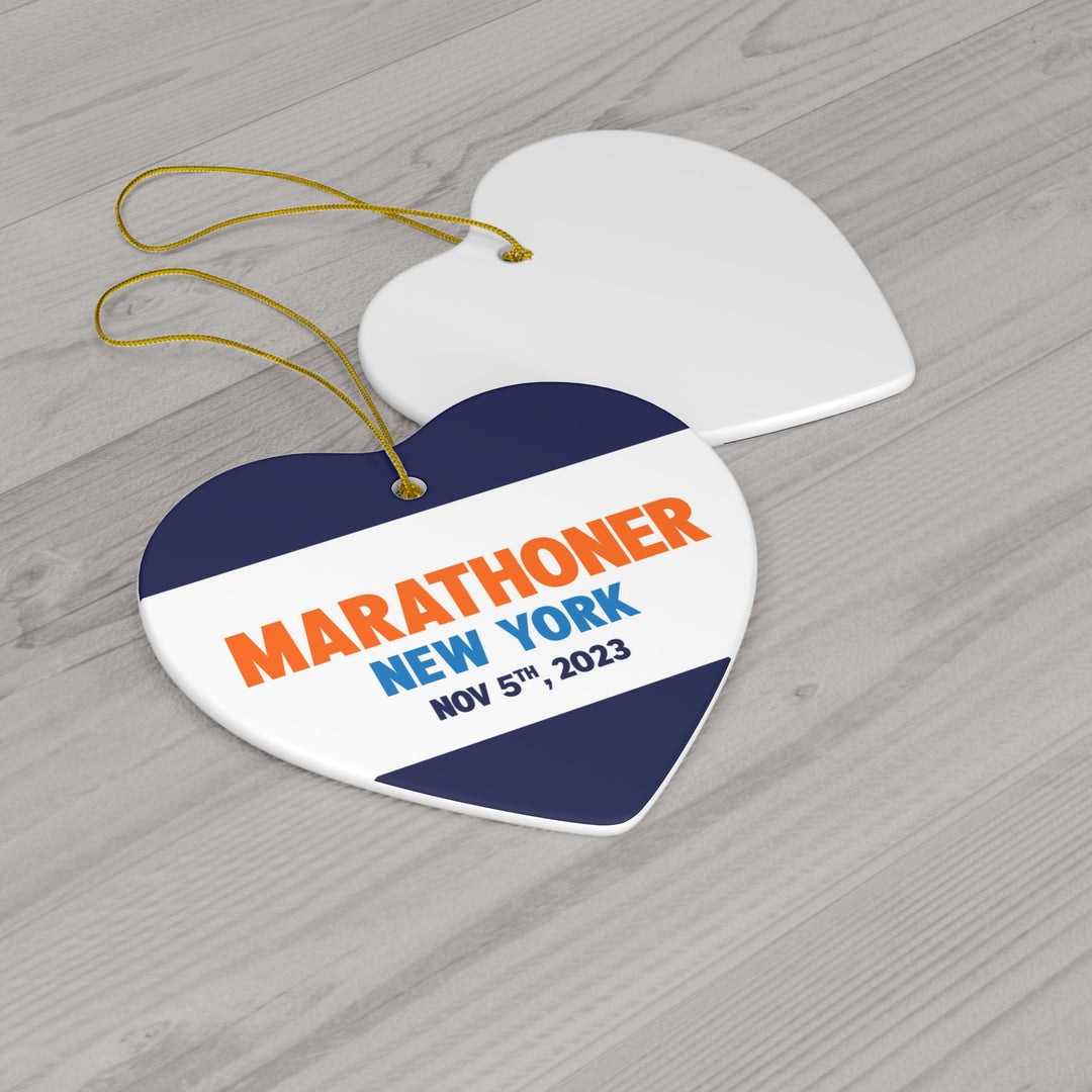 Marathoner Ornament - New York