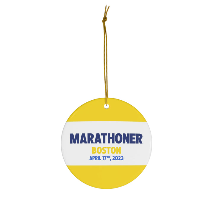 Marathoner Ornament - Boston