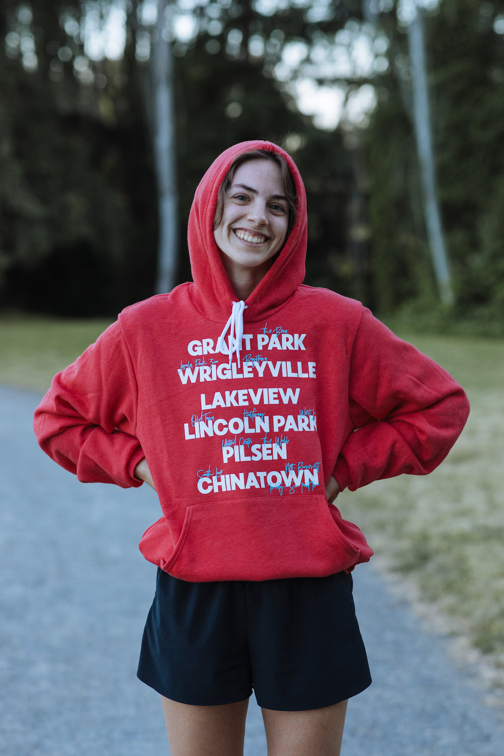 Chicago Neighborhoods Hoodie Sweatshirt – Sarah Marie Running