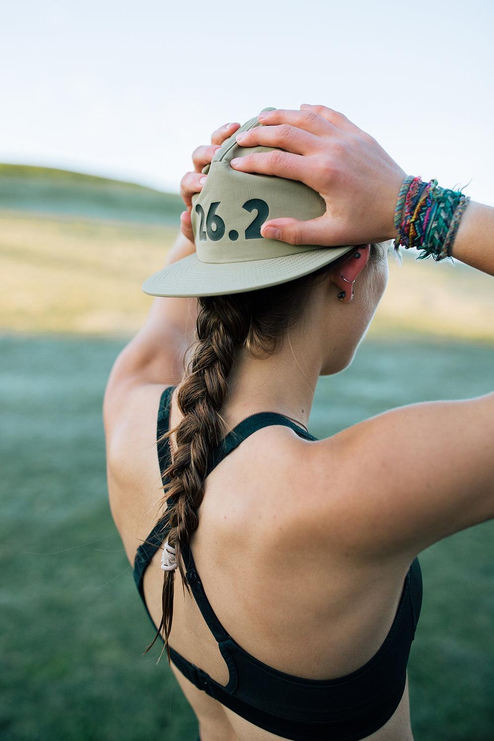 26.2 Nylon Run Cap – Sarah Marie Running Co.