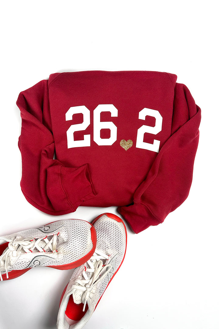 26.2 Heart Marathon Sweatshirt