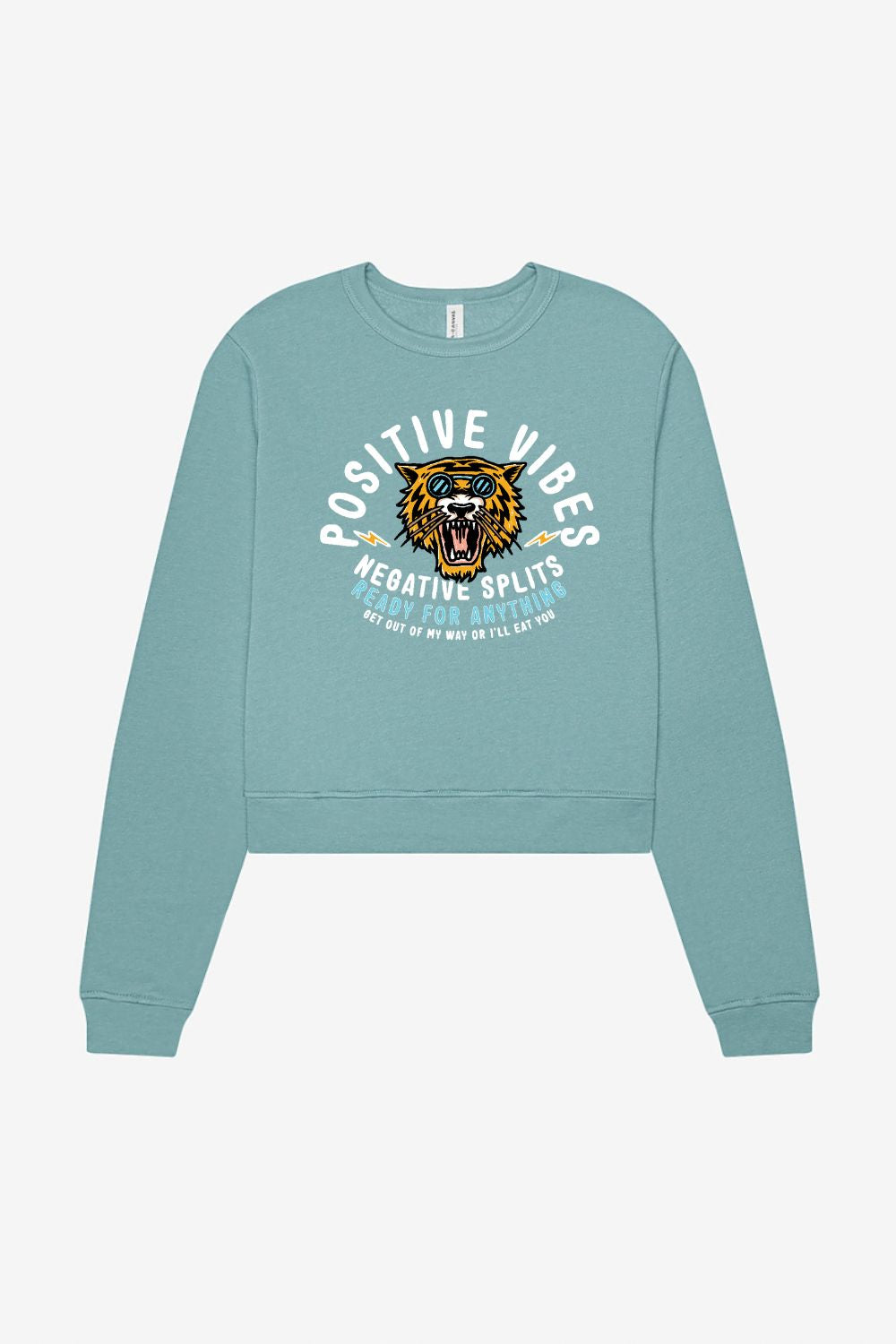 Positive Vibes, Negative Splits Women's Sweatshirt