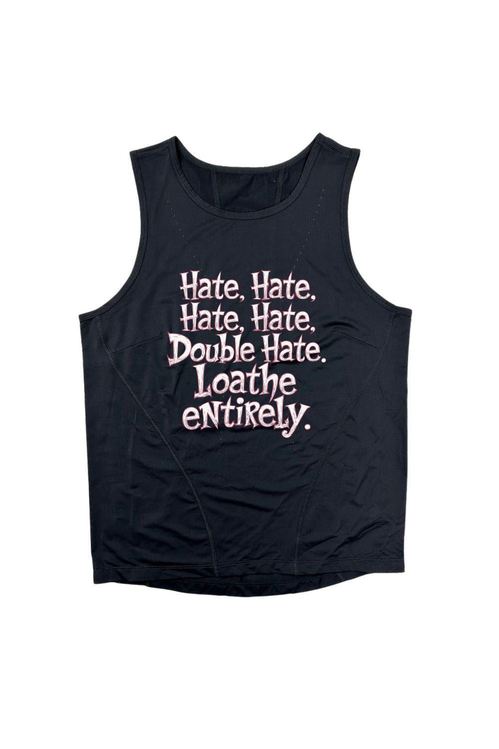 Hate, Hate, Hate Grinch Strider Running Tank Top