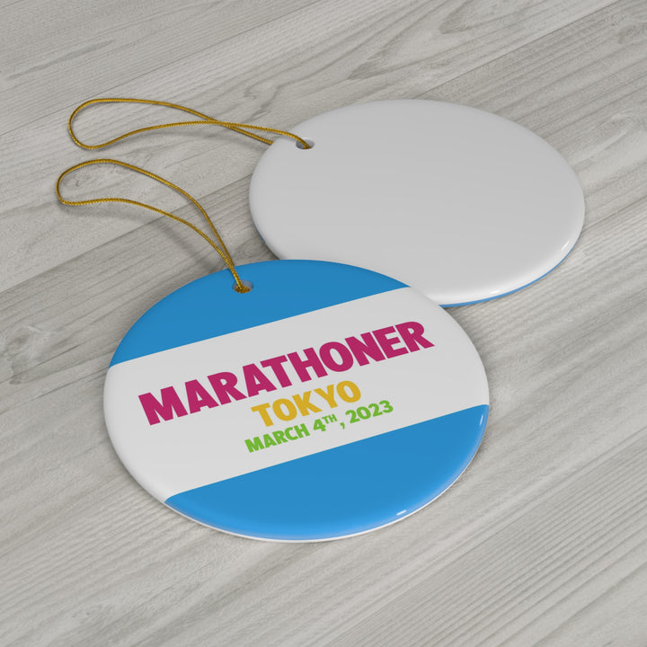 Marathoner Ornament - Tokyo