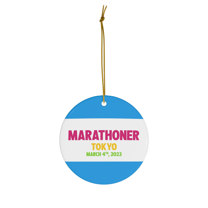 Marathoner Ornament - Tokyo