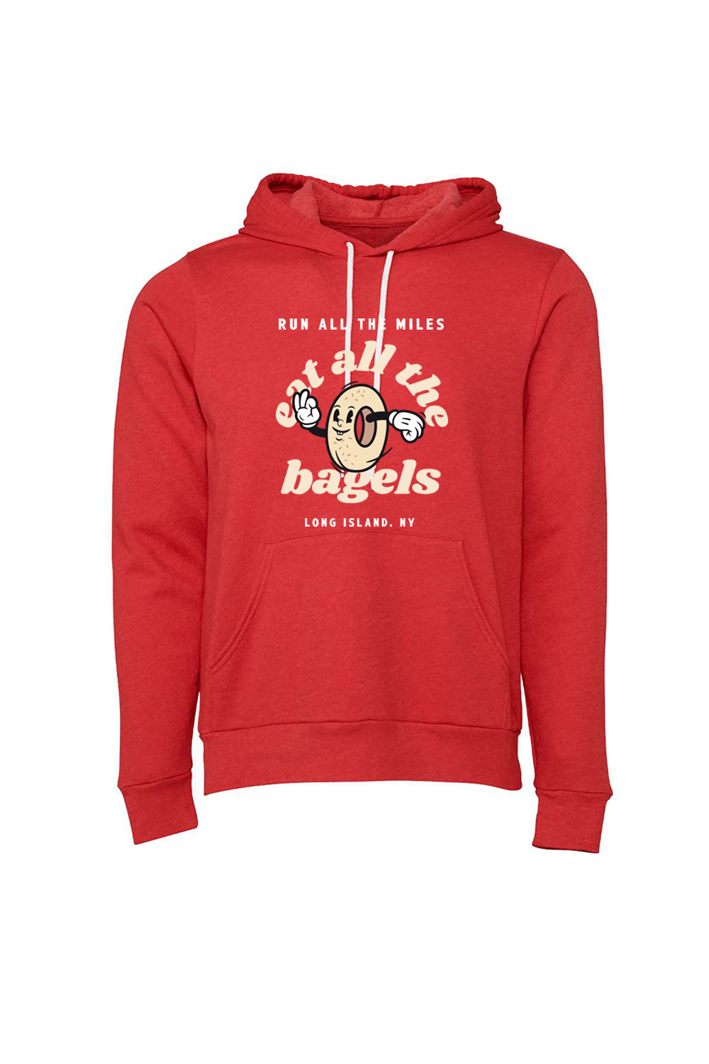 Run All The Miles, Eat All The Bagels Hoodie