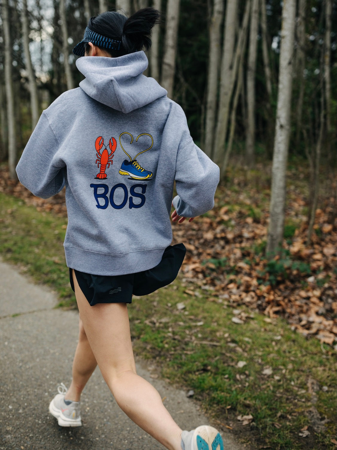 🦞 👟 BOS Women's Hoodie Sweatshirt – Sarah Marie Running Co.