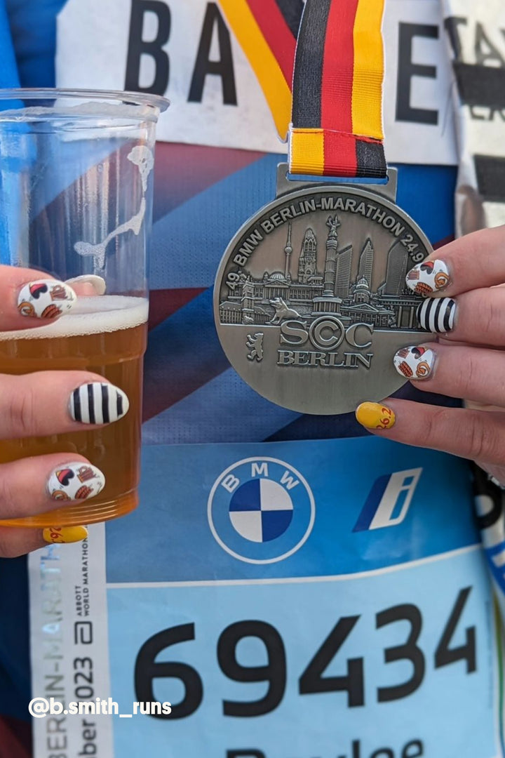 Berlin Marathon Nail Art