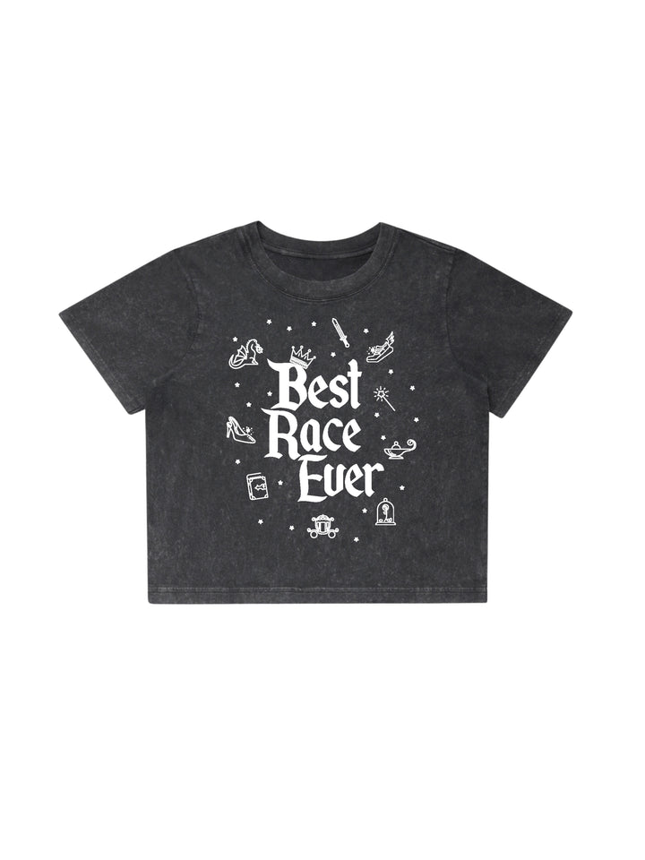Best Race Ever Crop T-shirt
