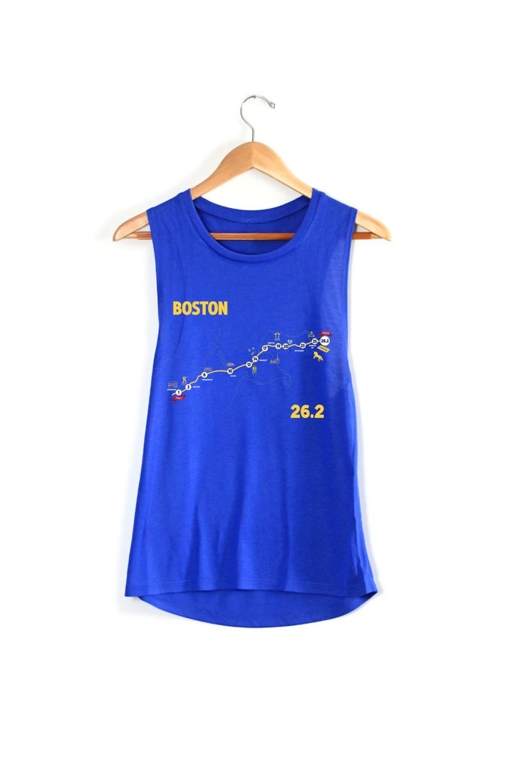 Boston Map Muscle Tank