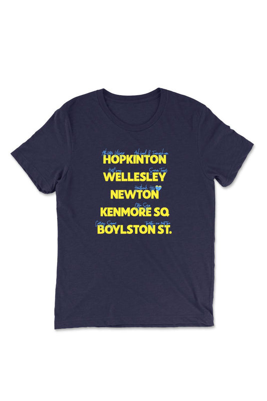 Boston Neighborhood Raceday T-shirt