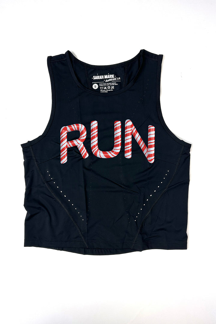 Candy Cane Run Strider Running Tank