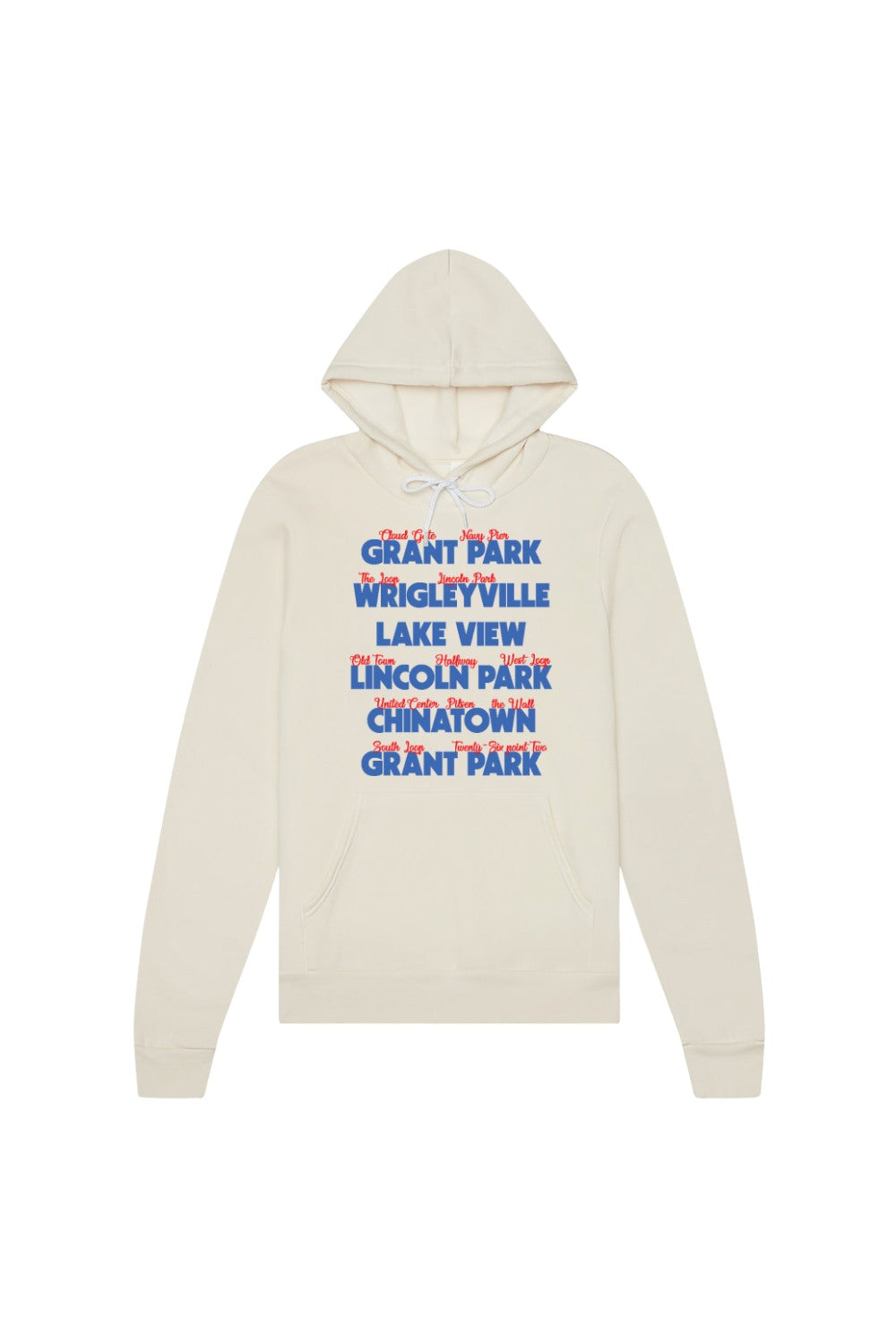 Chicago Marathon Neighborhood Running Hoodie
