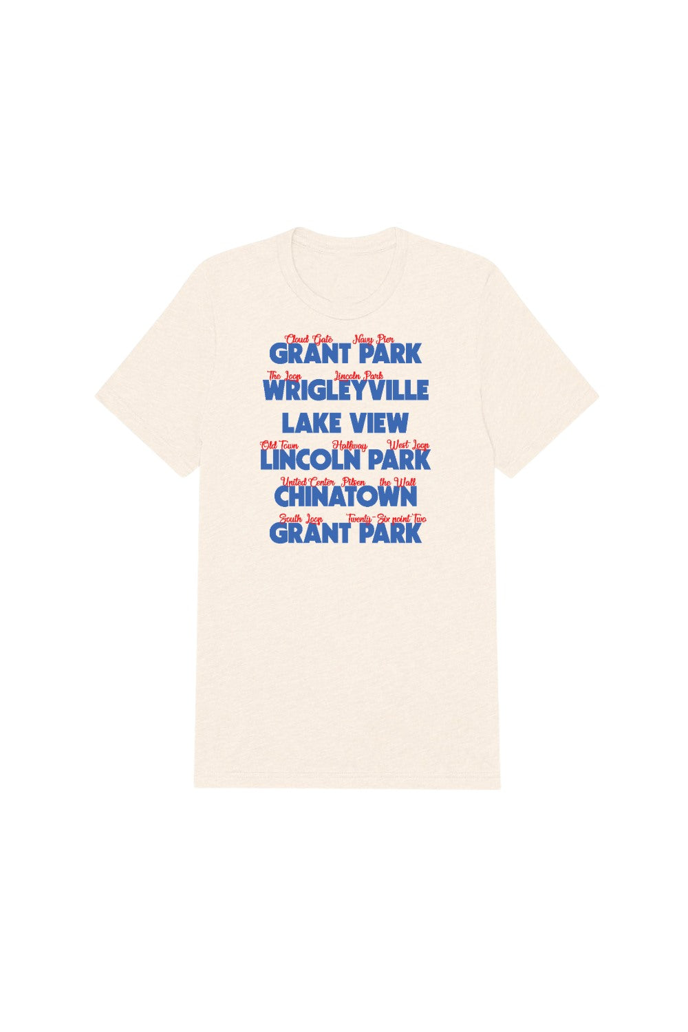 Chicago Marathon Neighborhood T-Shirts