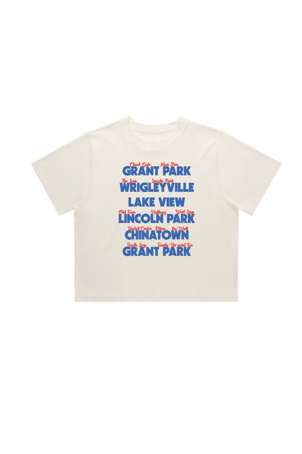 Chicago Neighborhoods Women's T-Shirt