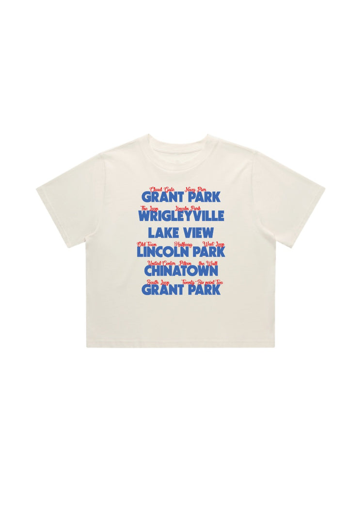 Chicago Neighborhoods Women's T-Shirt