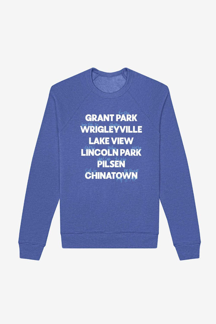 Chicago Neighborhoods Marathon Sweatshirt 