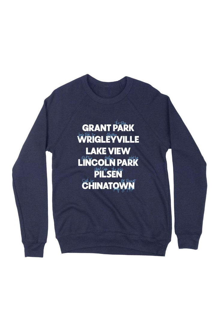 Chicago Neighborhoods Marathon Sweatshirt 