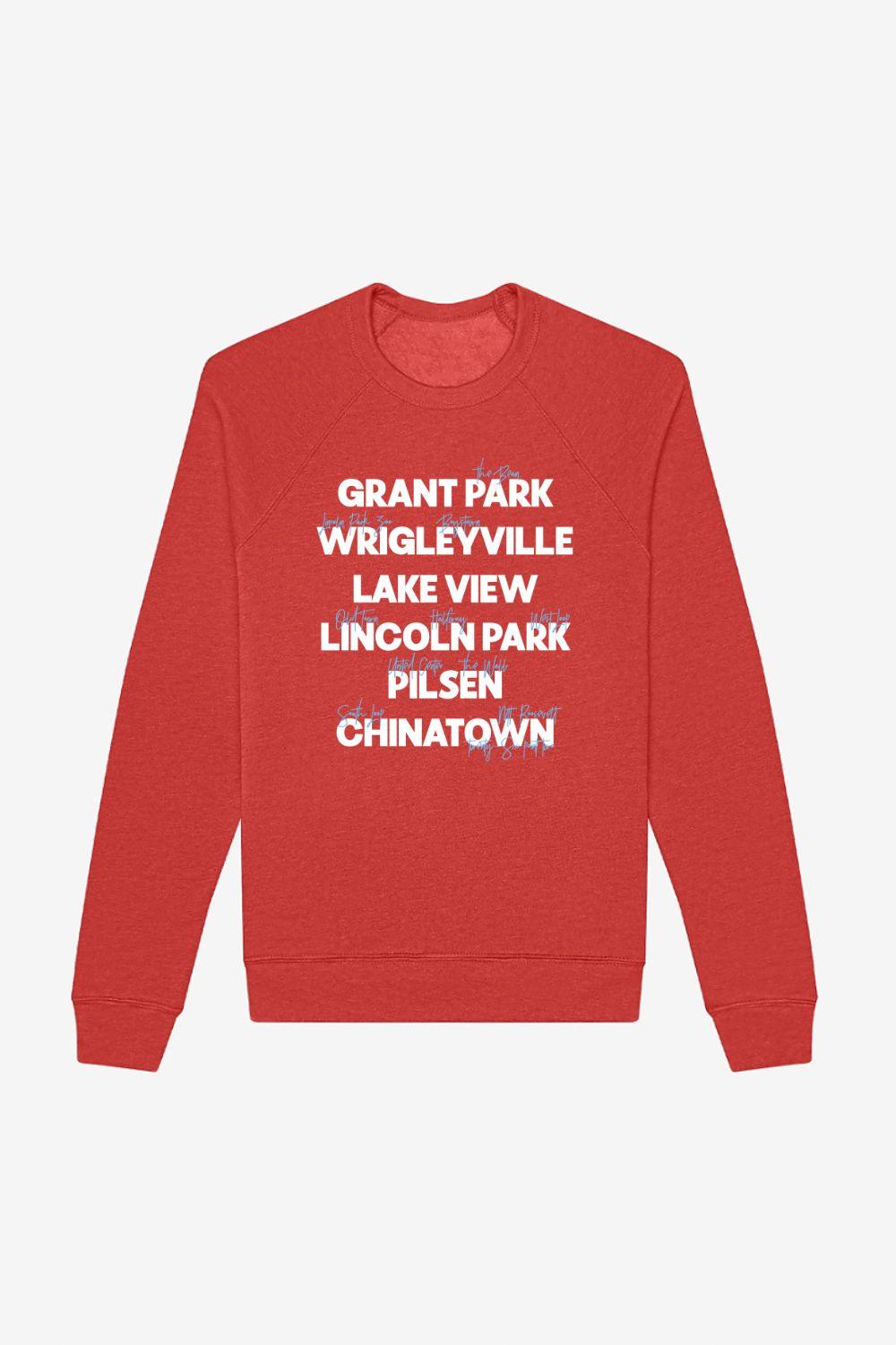 Chicago Neighborhoods Marathon Sweatshirt 