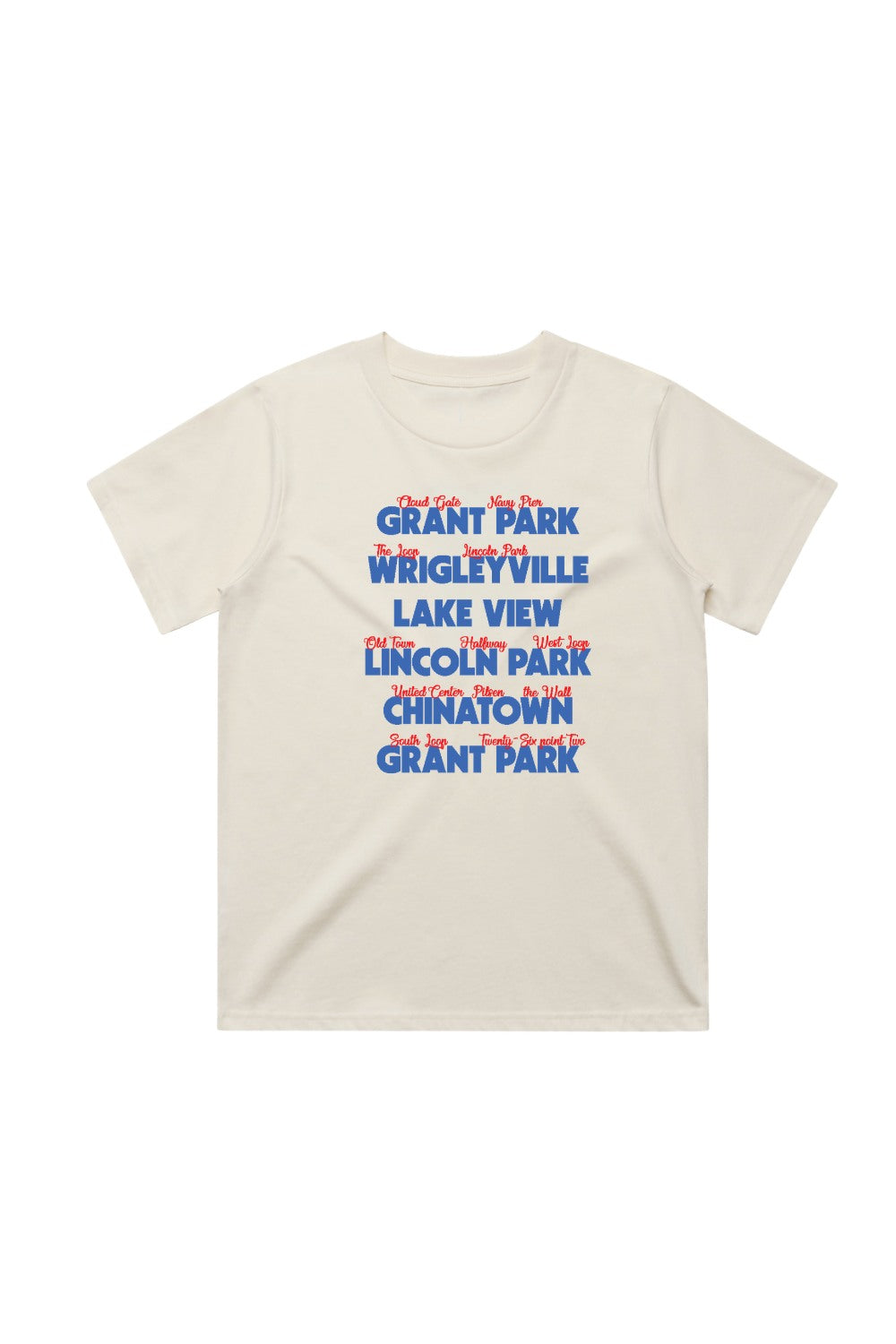 Chicago Neighborhoods Women's T-Shirt
