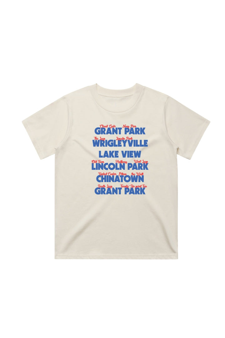Chicago Neighborhoods Women's T-Shirt