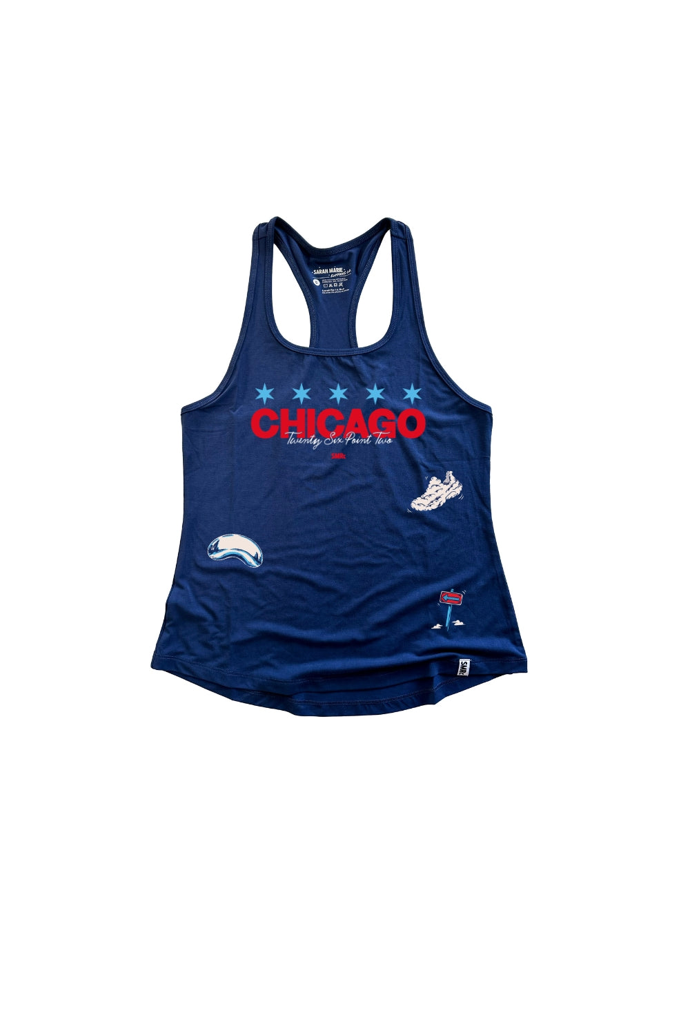Chicago Twenty Six Point Two SMRc Racerback Tank