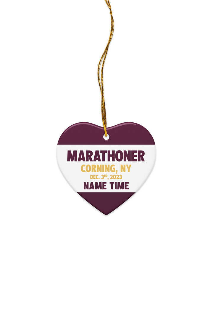 Corning Custom Marathoner Ornament