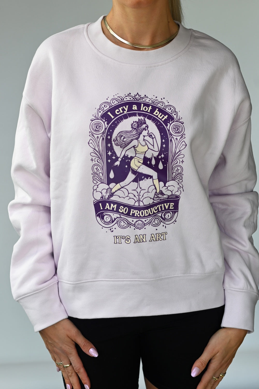 Cry A Lot Women's Sweatshirt