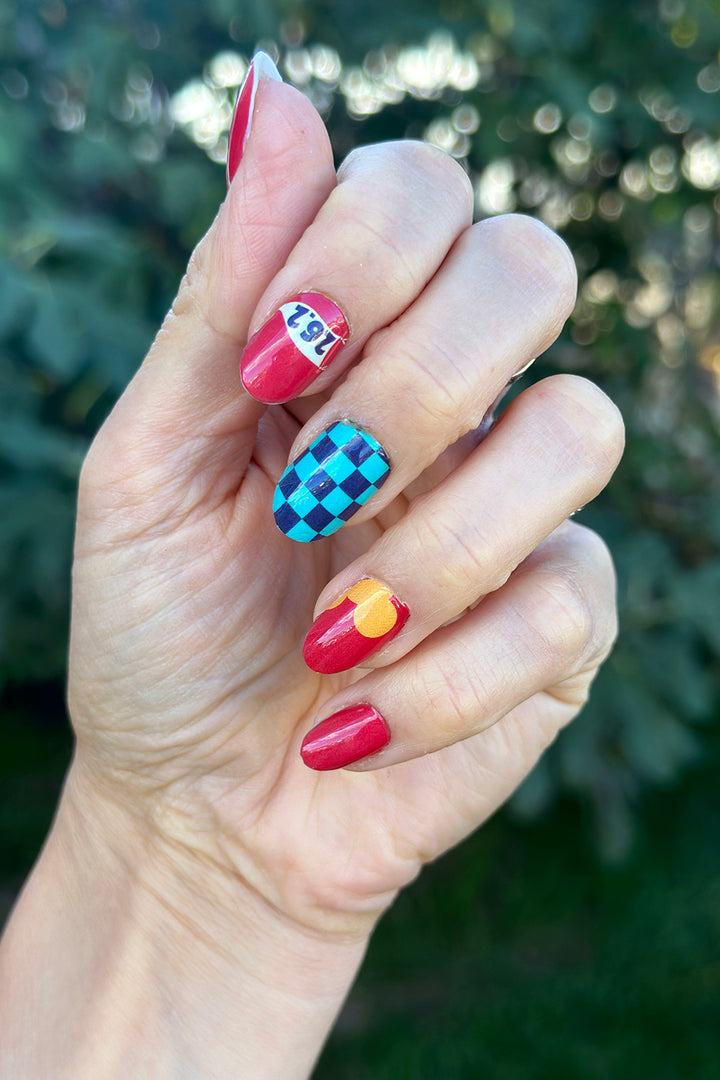 Marathon Challenge Nail Wraps