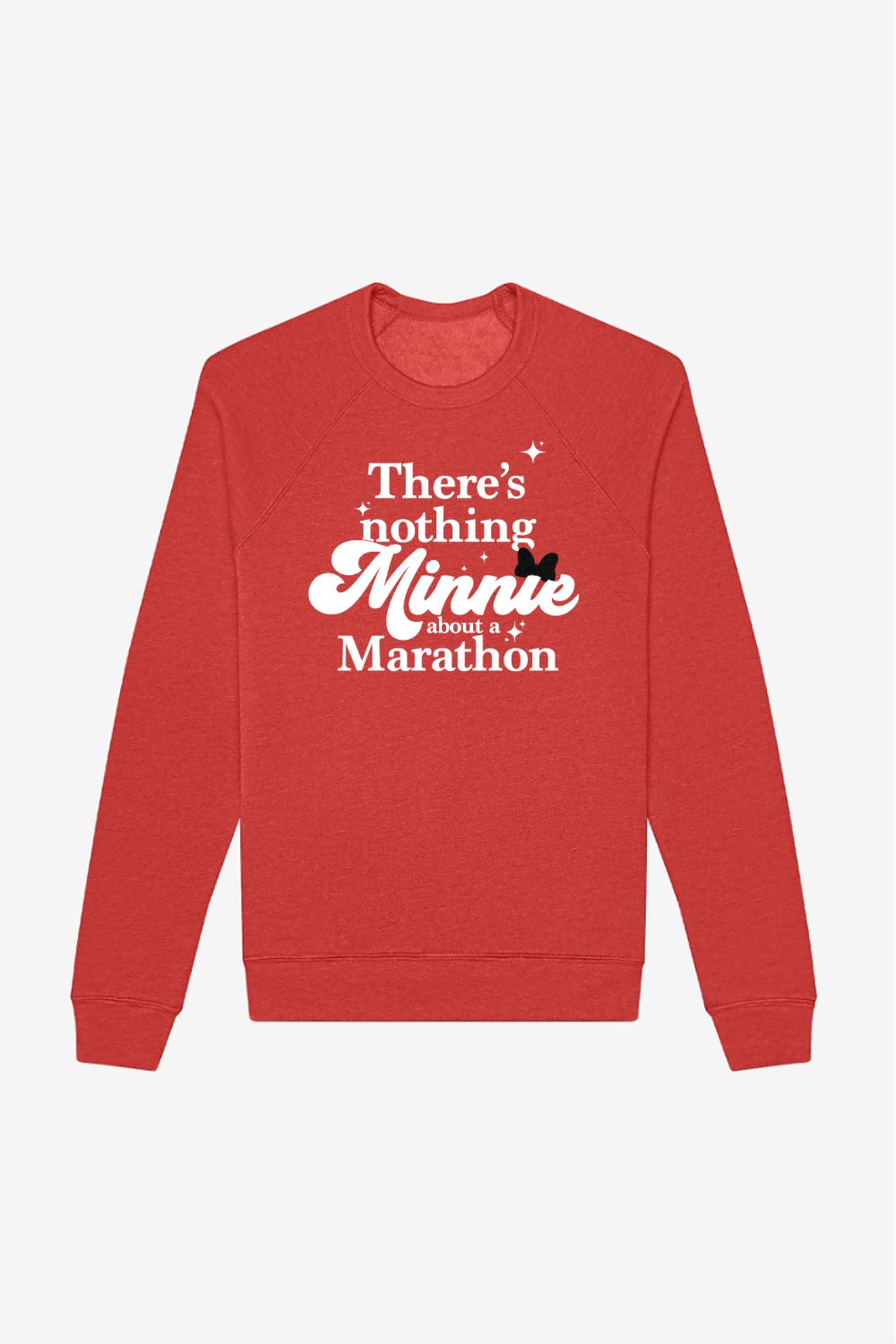 There's Nothing Minnie About a Marathon Sweatshirt
