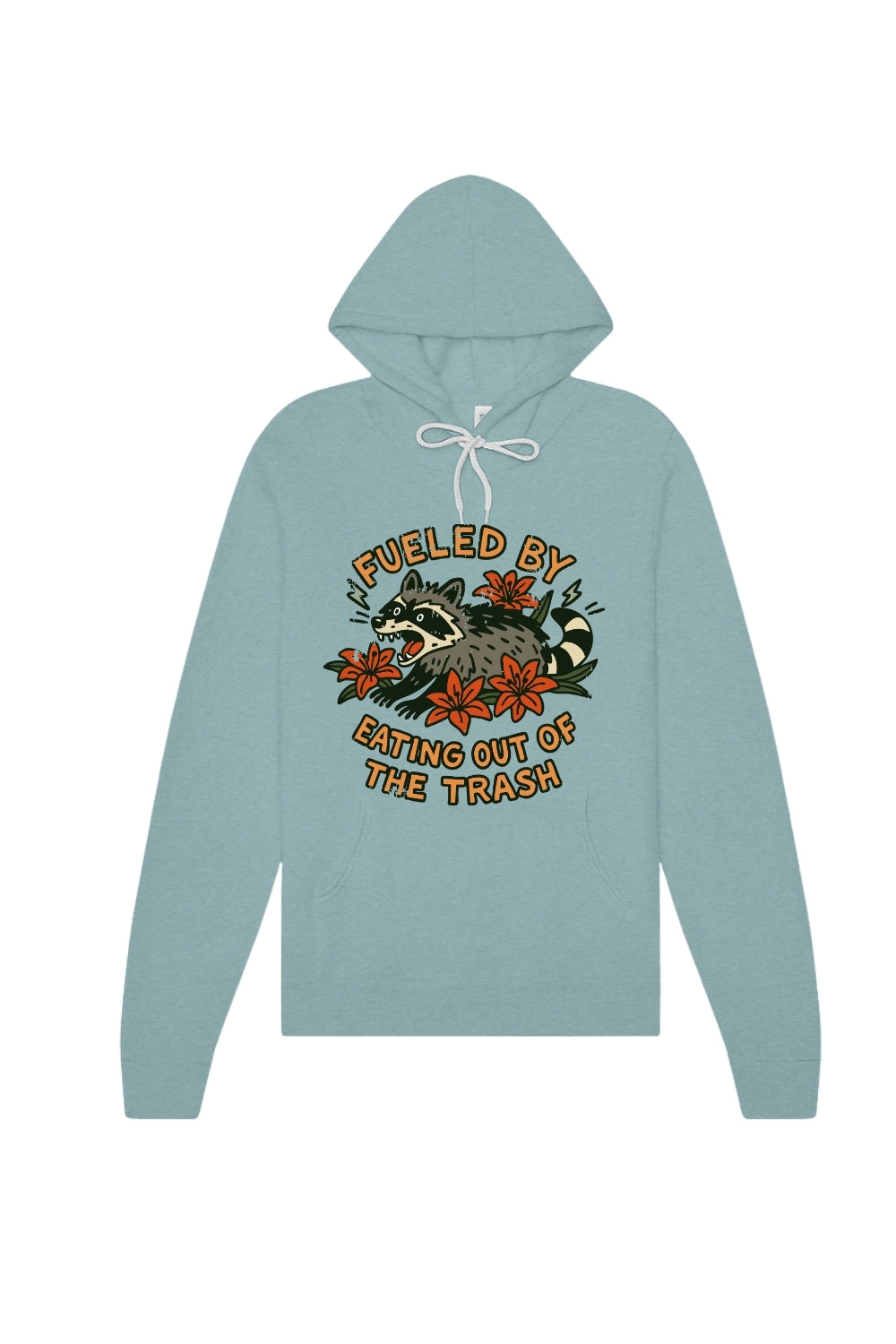 Fueled By Trash Hoodie Sweatshirt - Sarah Marie Running Co.