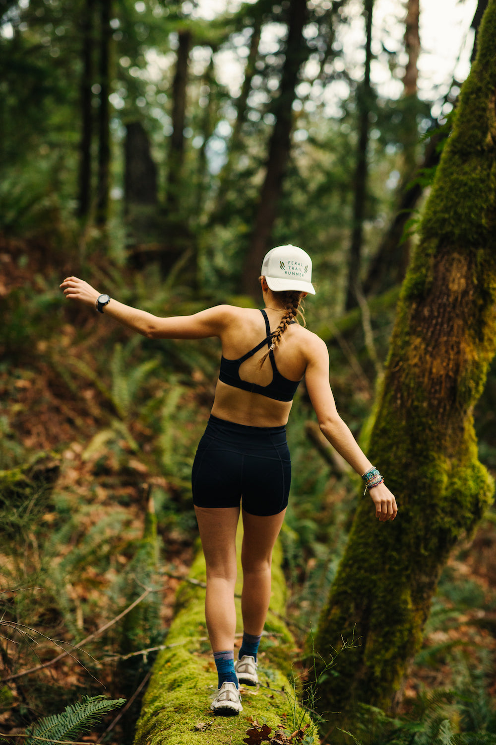 Feral Trail Runner Foam Trucker Running Cap