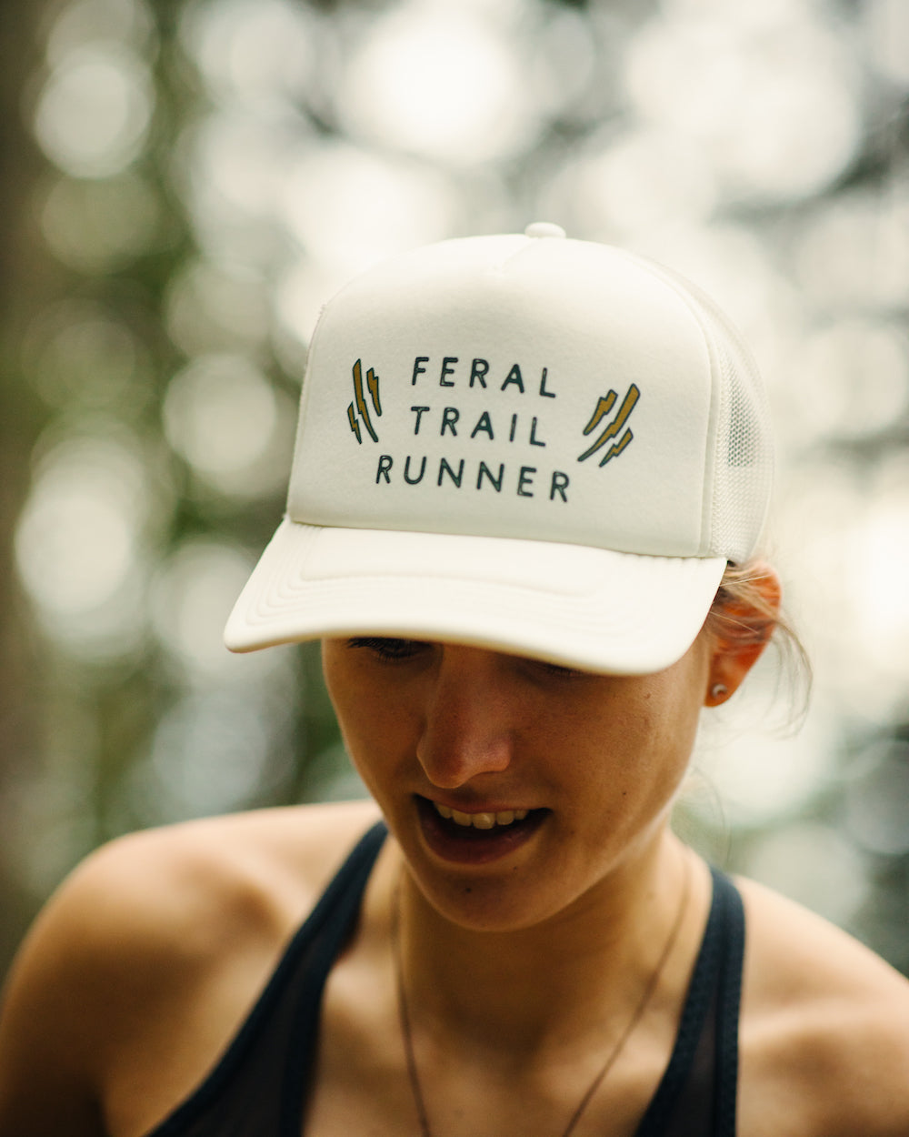 Running Hats Feral Trail Runner Foam Trucker Cap