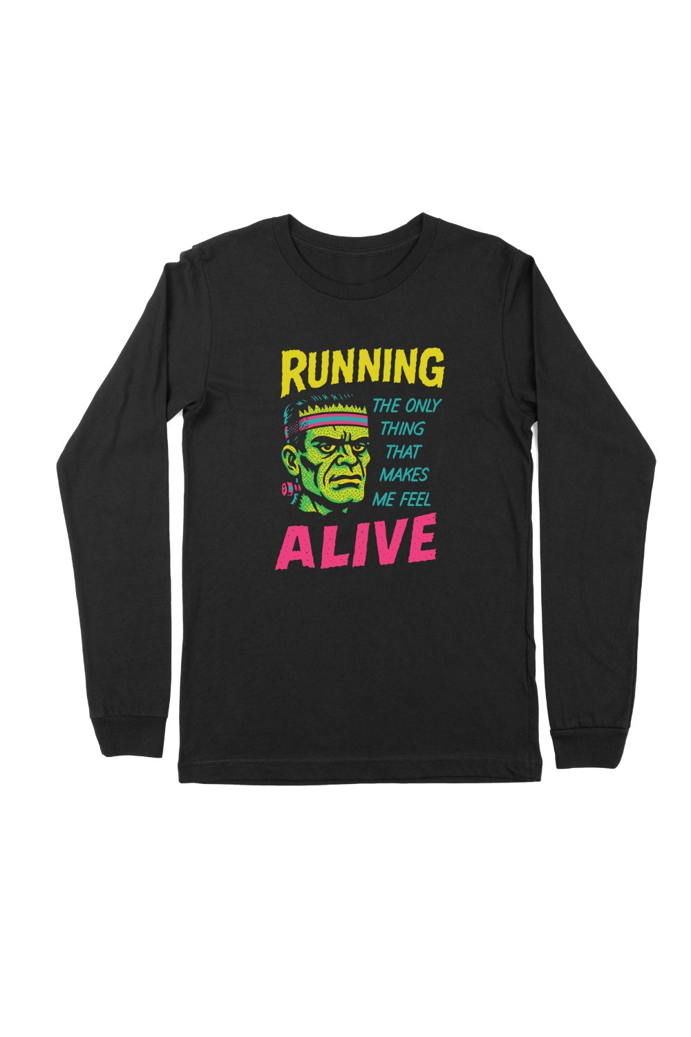 Frankenstein Running Long Sleeve - Sarah Marie Running Co.