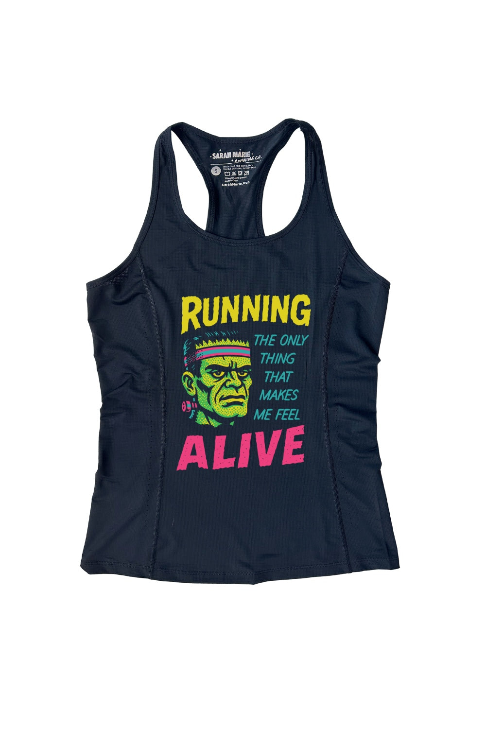 Frankenstein Raceday Performance Tank - Sarah Marie Running Co.