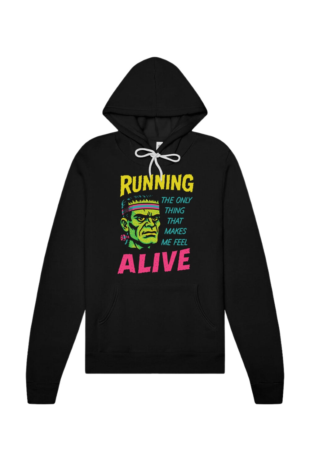 Frankenstein Running Hoodie Sweatshirt - Sarah Marie Running Co.
