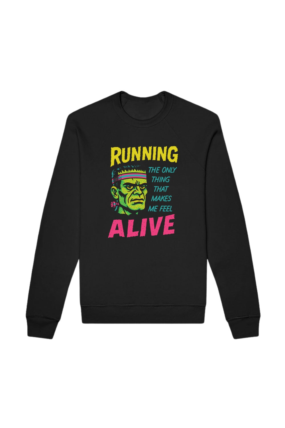 Frankenstein Running Sweatshirt - Sarah Marie Running Co.