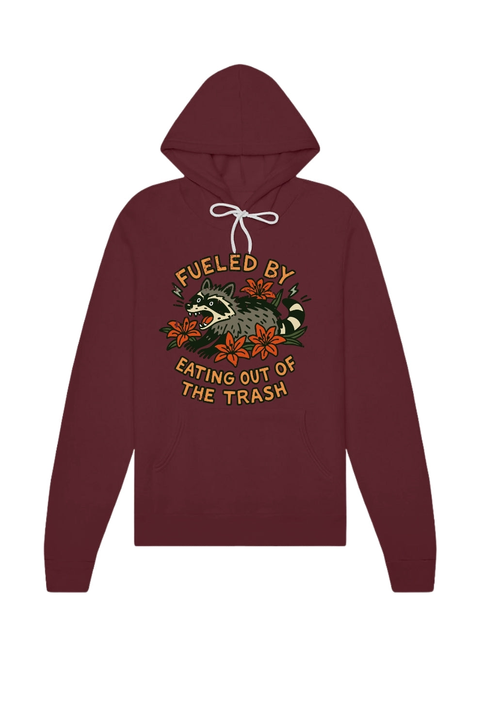 Fueled By Trash Hoodie Sweatshirt - Sarah Marie Running Co.