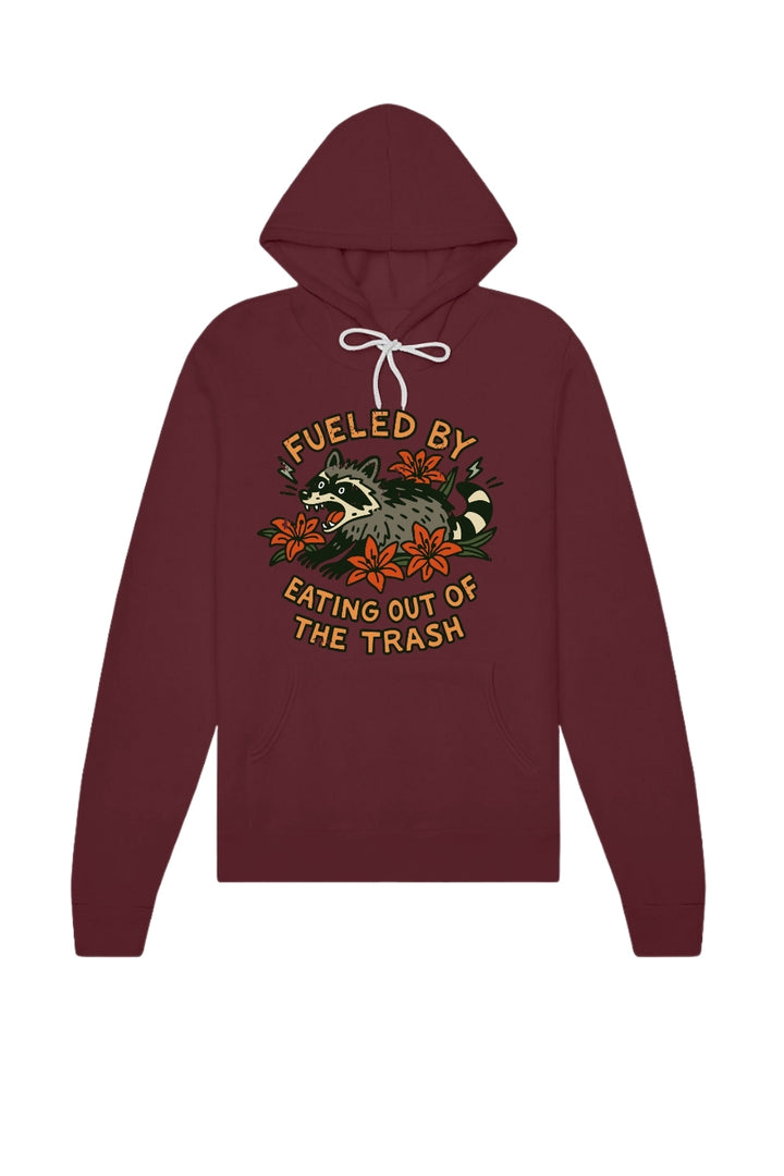 Fueled By Trash Hoodie Sweatshirt - Sarah Marie Running Co.