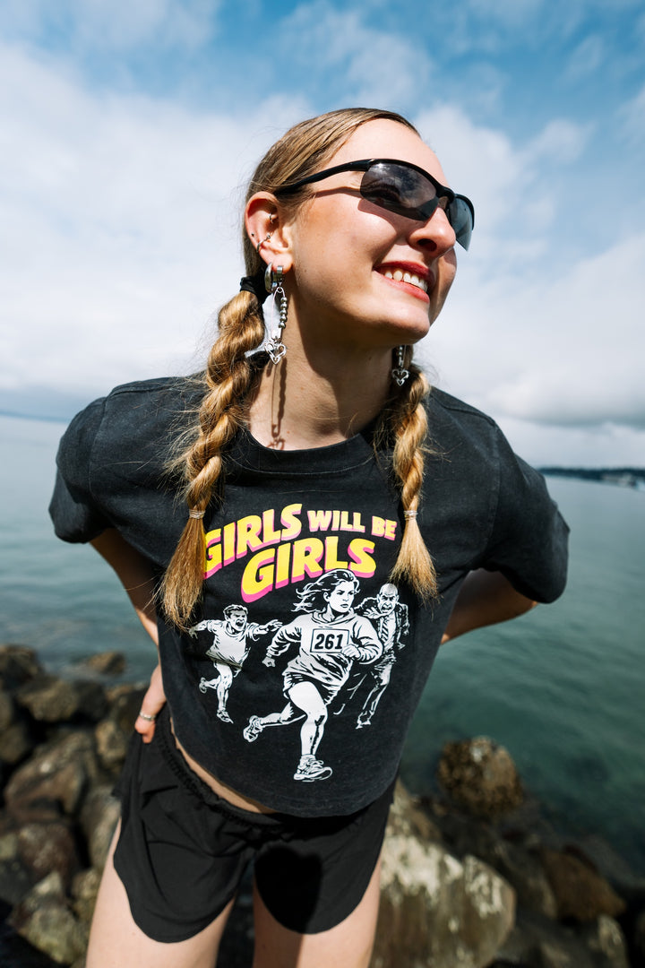 Girls Will Be Girls Crop T-shirt