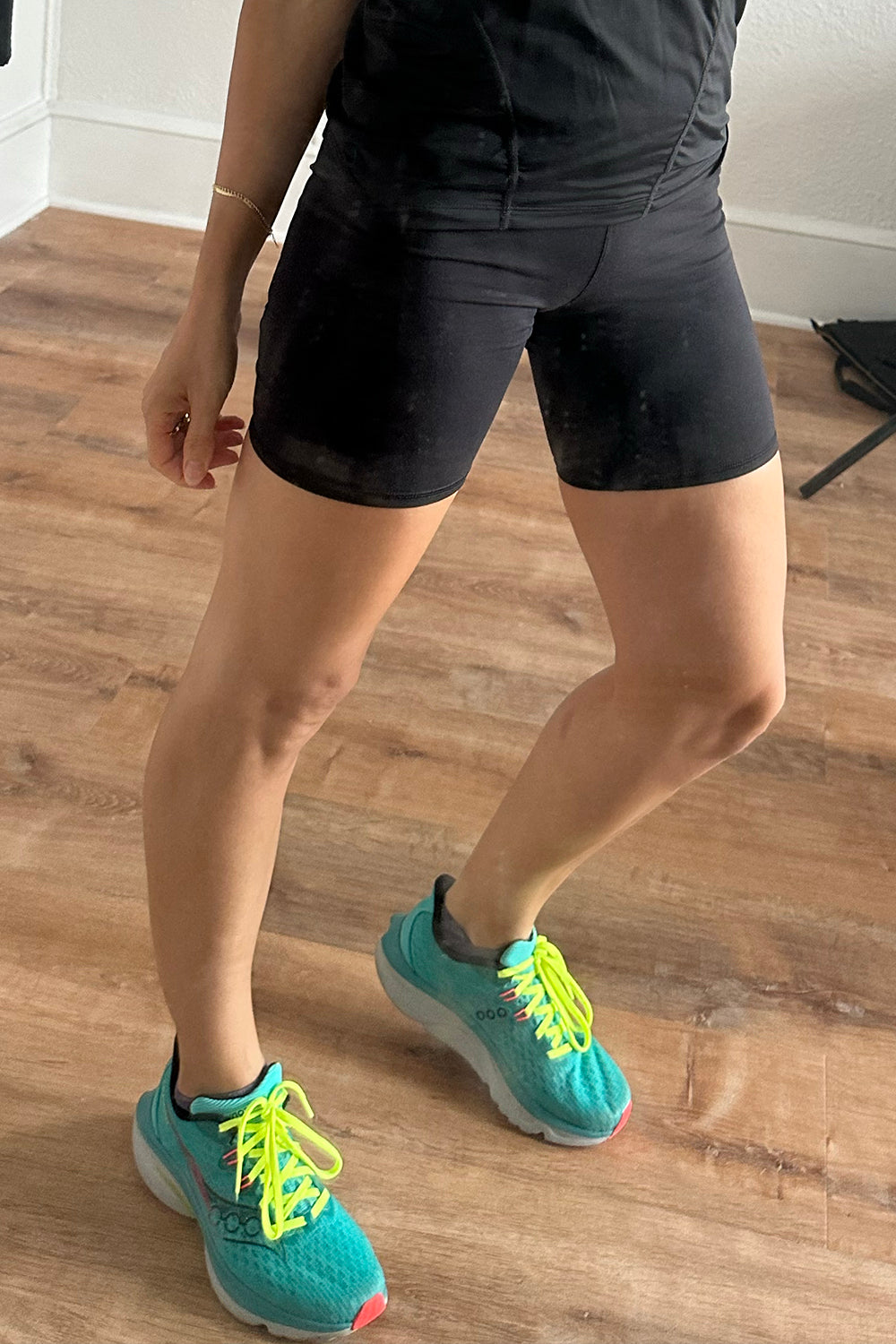 High Waisted Compression Biker Shorts - Sarah Marie Running Co.