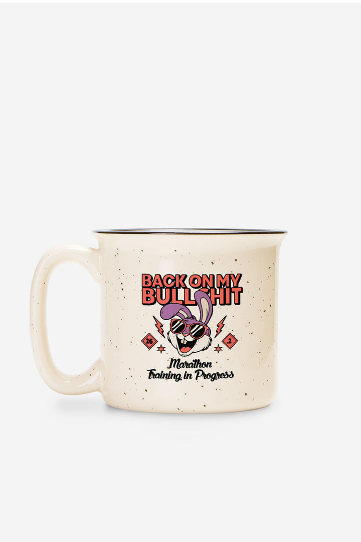 Back on My Bullshit Camp Mug